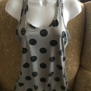 Poka dot Nike dri fit tank.
